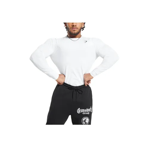 GYMSHARK Белый Мужская Спортивная Одежда