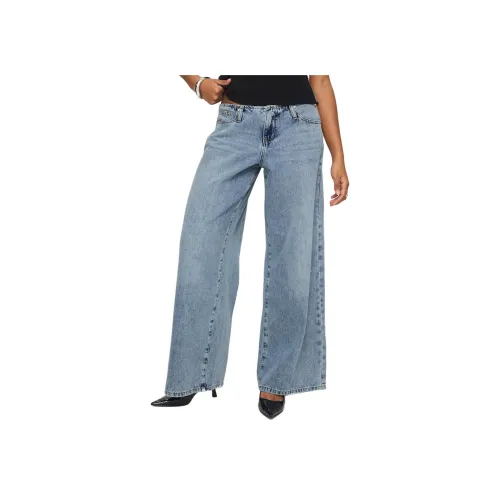 PRINCESS POLLY MONGO Baggy Джинсы Женские Свет WASH Свет Моющиеся