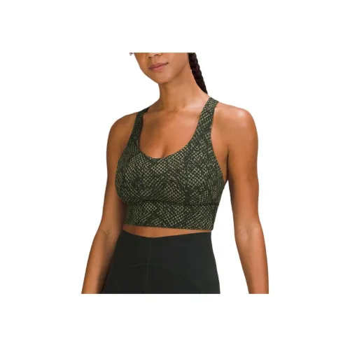 lululemon Free To Be Serene Спортивное белье Женские Rainforest Зеленый с Rosemary Зеленый