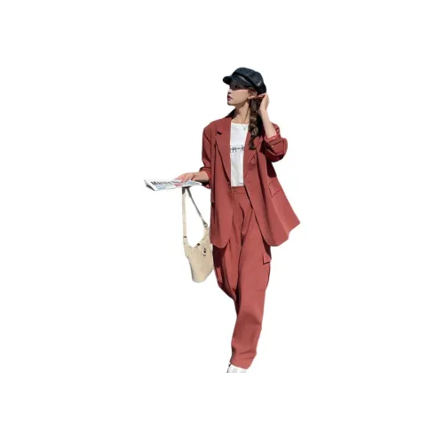 MEXICAN Ржаво-красный Женские Деловые костюмы