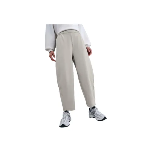 Nike Clothing Экрю Женские Повседневные Брюки