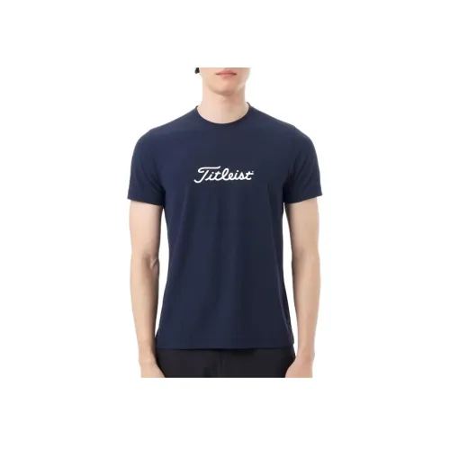 TITLEIST Мужские T-рубашки морского синего цвета
