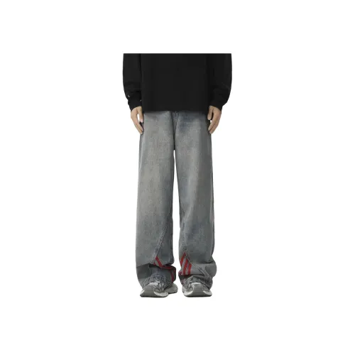 GOODHENLCE Синие Унисекс Джинсы