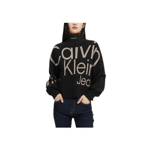 Calvin Klein Черные Женские Свитеры