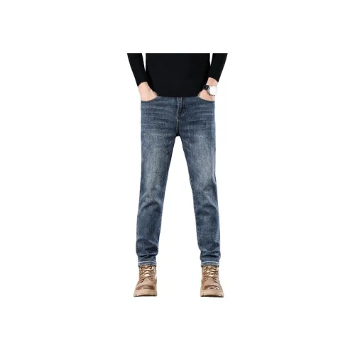 JEEP Джинсы Мужские Ностальгический Синий