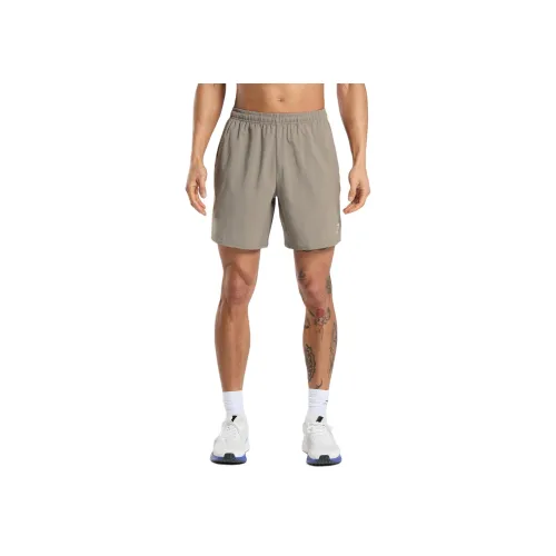 GYMSHARK Linen Brown Мужские спортивные шорты