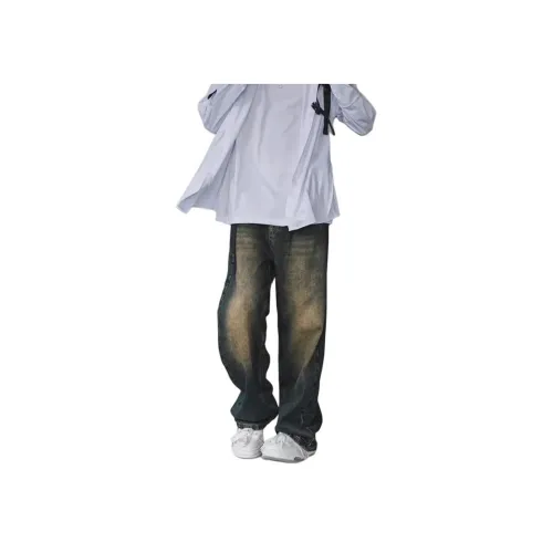 MORii Phantom Blue Унисекс Джинсы