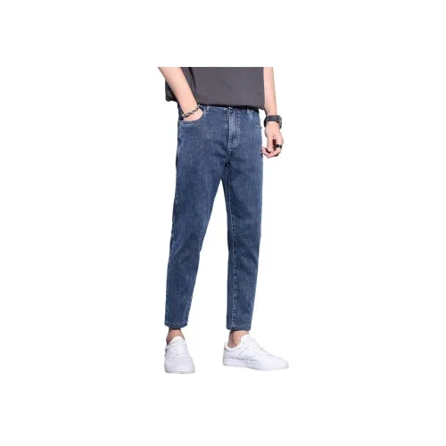 PANDA ADEVIL Синий Мужские Джинсы