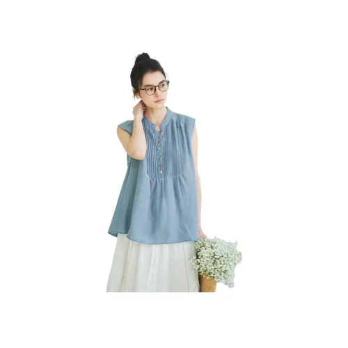 ZIMO Озерно-голубой Женские Рубашки