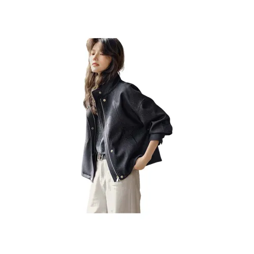 XWI Джинсовый синий Женское короткое пальто