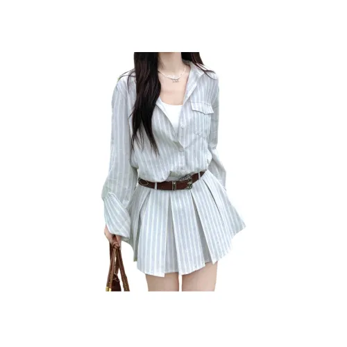 YINLEI Длинное платье с длинными рукавами женское