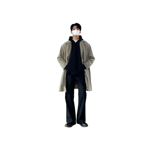 FUNST Хаки Серый Цвет Мужской Тренч