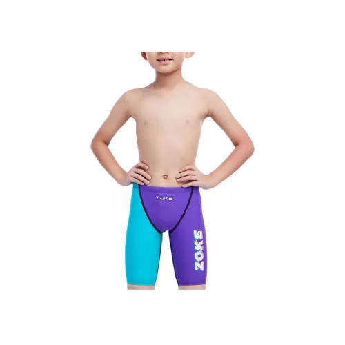 ZOKE Детский купальник фиолетовый для малышей