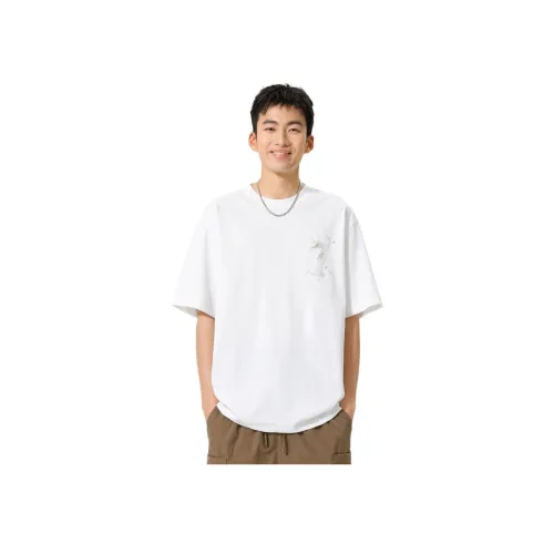 MISULI Белая Мужская T-Рубашка