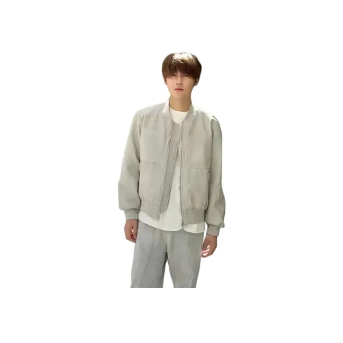 MORii Светло-серый унисекс куртки