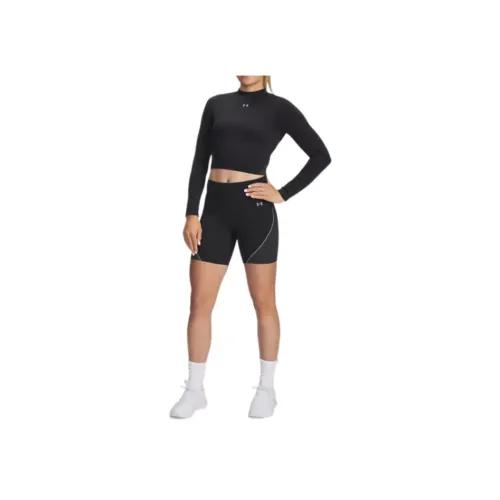 Under Armour Vanish Seamless Черная женская одежда для фитнеса