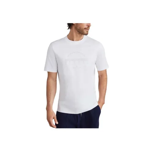 BRUNELLO CUCINELLI Белая Мужская Рубашка T