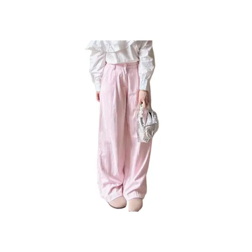 GOSO Pink Women's Casual Pants GOSO Розовые Женские Повседневные Брюки
