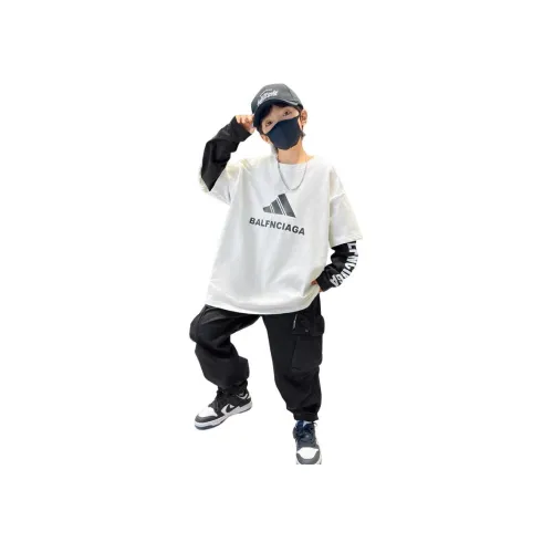 TAOTIANMAO Мальчики Модный и Крутой Минималистский стиль Повседневная Рубашка T