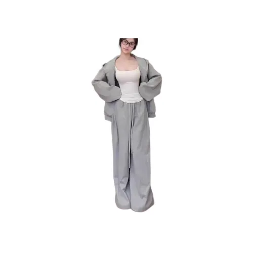 LAKESI Серый Женские Повседневные Костюмы