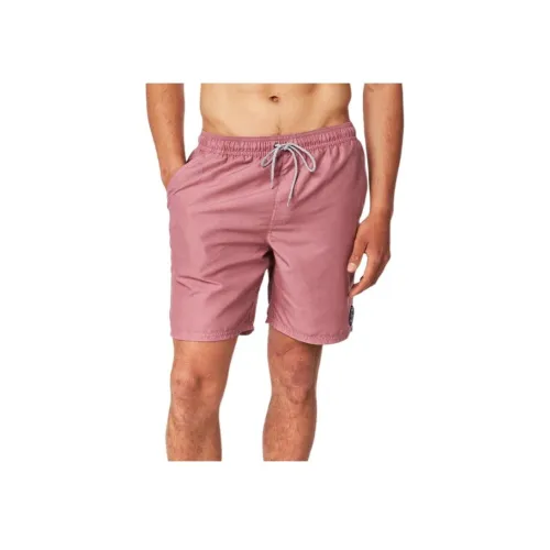 RIP CURL Каштановый Красный Мужские Пляжные Шорты