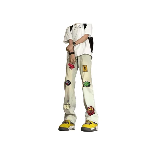 SUNSETMONENT Унисекс Джинсы