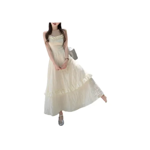 YINLEI Абрикос Женские Слиплатья