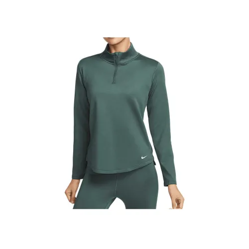 Nike Therma Fit One T Shirt Женская Зеленая