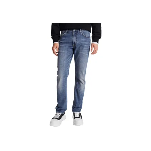 Lee Джинсы Мужские Средний Светло-Синий