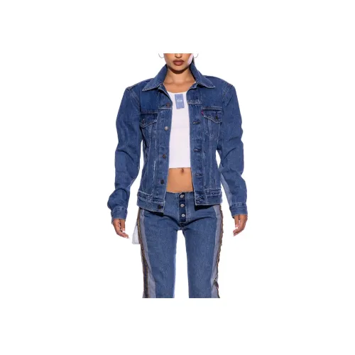 SAMI MIRO VINTAGE Синий/Винтажный синий Женские джинсовые куртки