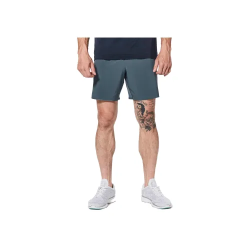 lululemon Wave Спортивные шорты 7' Мужские Серый Синий