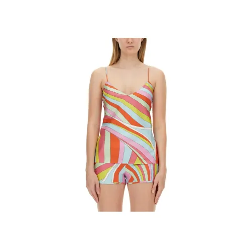 EMILIO PUCCI Многоцветные Женские Камисоли