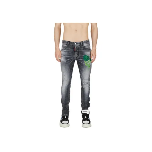DSQUARED 2 Blue Men's Jeans DSQUARED 2 Синий Мужской Джинсы