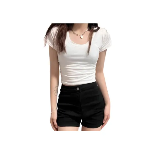 RAMPAGE Черные Женские Джинсовые Шорты