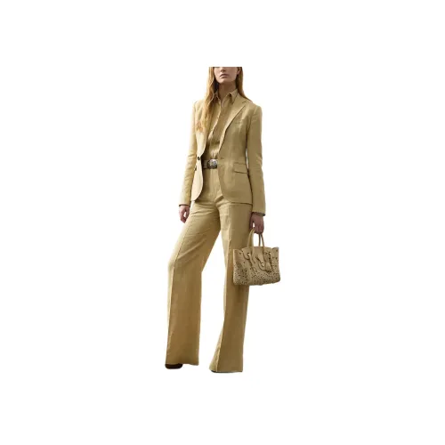 Ralph Lauren Collection Желтые Женские Деловые Костюмы