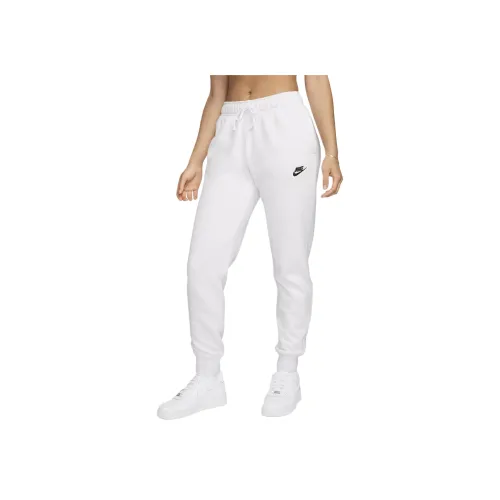Nike Sportswear Club Вязаные спортивные брюки женские белые
