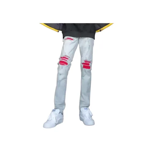 REXSHION Цвет изображения Унисекс Джинсы