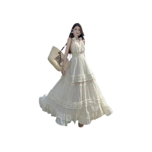 JECCI FIVE Бежевый Абрикос Женские Слип-платья