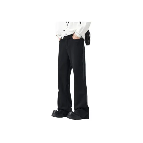 ZAZN Черные Унисекс Повседневные Брюки