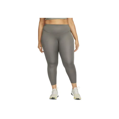 Nike Therma FIT Leggings Женские Железо Серый Смешанный Цвет Черный