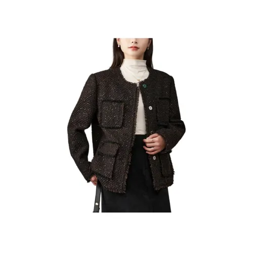 YALIDA Кофе G0 Женские Куртки