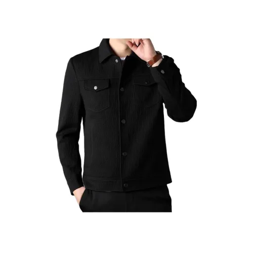 TAIZILONG Черные Мужские Куртки