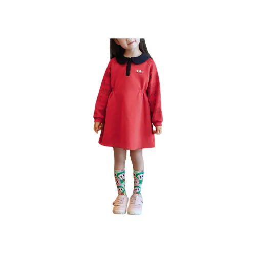 Asics Платье Красное для детей 3-7 лет