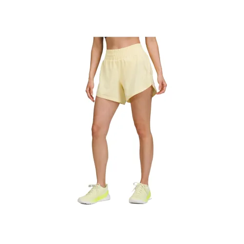 lululemon Track That Сырно-желтые Женские Спортивные Шорты