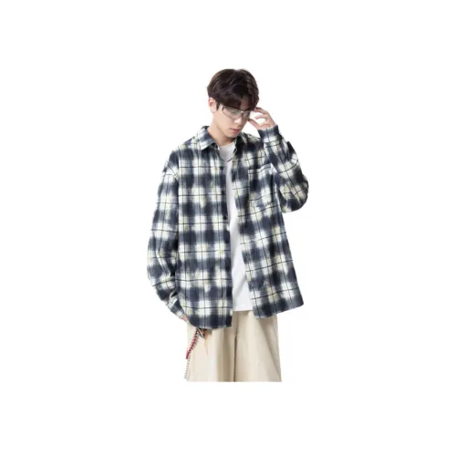 AOPAISHARK Длинный рукав рубашка унисекс