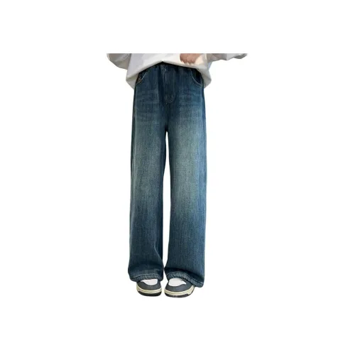 Класс Meng Jia Джинсы Синий Подростки