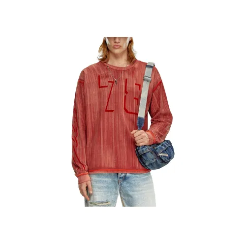 DIESEL Red Мужская T-рубашка