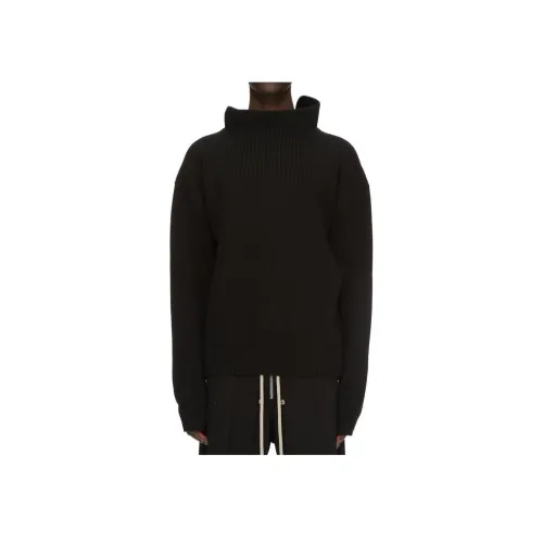 RICK OWENS совместный бренд Черные Мужские Свитера