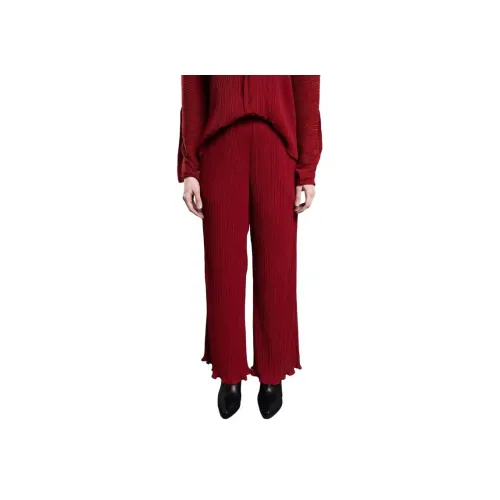 By Malene Birger Женские повседневные брюки красного цвета