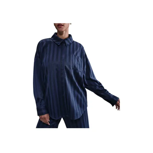 Nike Sportswear Темно-синие женские рубашки